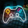 Game Neon Sign Gamepad Shape Signs for Game Room Wall Bedroom Decor, for Boys Gamer Gifts Teen Gaming Zone Party Decor