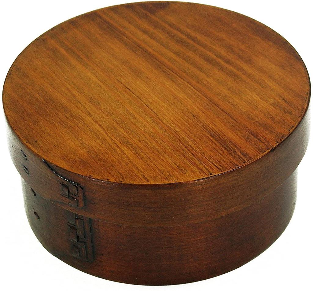 Osaka Choseido Magewappa Bento Single Lunch Bonus Brown Band Included Box, Round, Tier, Band, Included, Medium, 600cc,