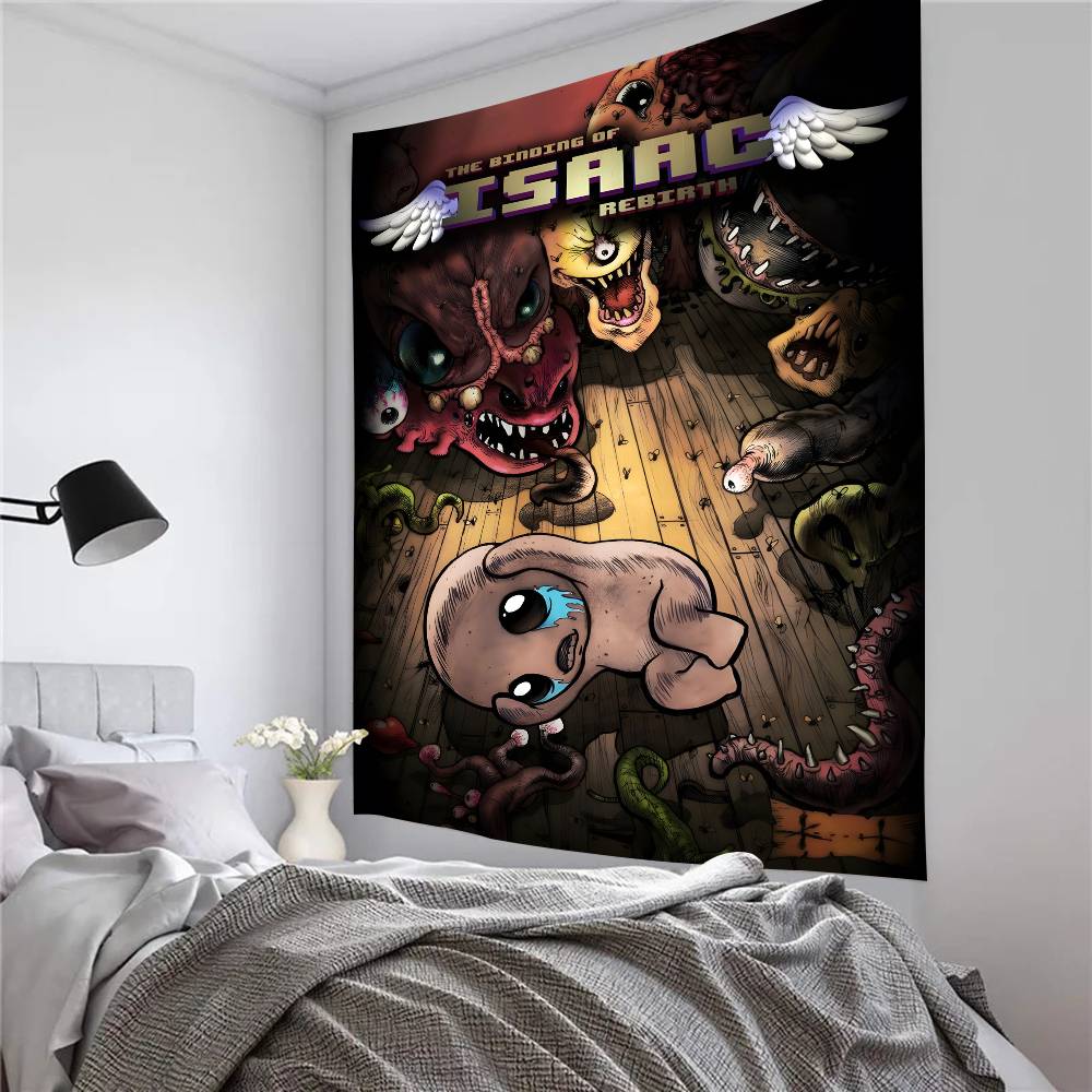 Game The Binding Of Isaac Classic Anime 2025 Photography Background Birthday Cake Smash Portrait Decor Backdrop Photo Studio