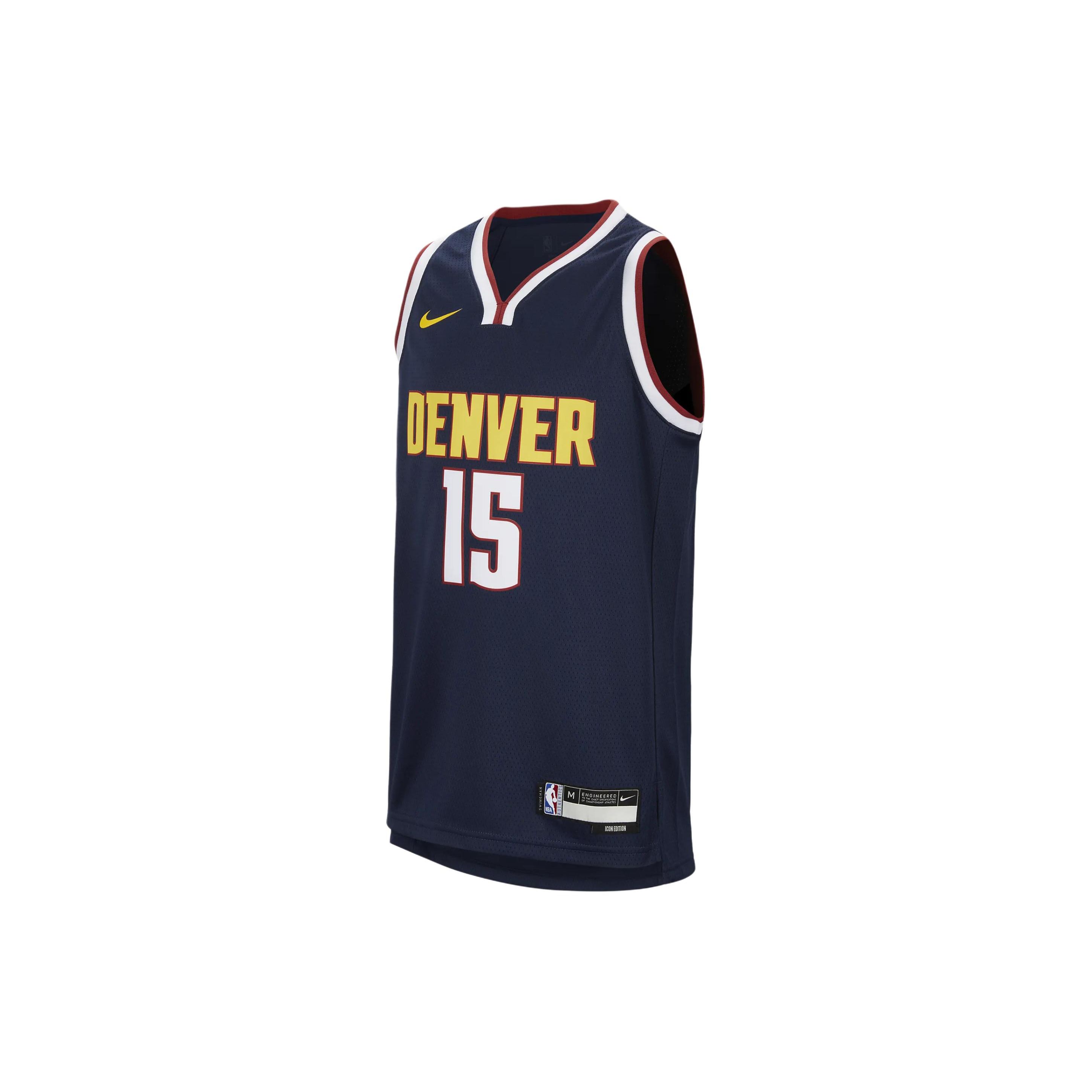 

Nike Icon Edition Denver Nuggets Letter Number V-Neck Casual Sleeveless Tank Top Kids Tops University-Deep-Blue HJ7714-419 L