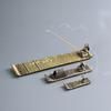 Alloy Bamboo Stick Holder, Jiang Taigong Fishing Incense Burner, Indoor Aromatherapy Stove Incense Holder Decoration
