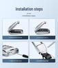 Metal Key Case for Land Rover Range Rover, Freelander, Discovery 5, Defender, Velar Cars.