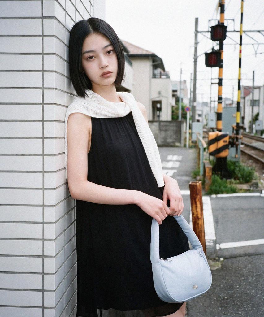 Masmarulez Liri Mini Tote Bag_Mist Sky