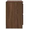 TV Stand in Brown Oak Look 40 x 35 x 54 cm Engineered Wood