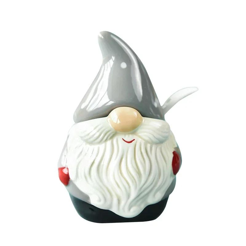 Nordische und rechteckige Keramikteller, Relief-Küchenutensilien, flache Teller, kreative westliche Fleischteller, Weihnachtsgeschenke