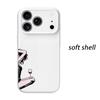 Wine Chill Black Pink Comic Art Film Aesthetic Protective Shockproof Bumper Phone Case Cover For iPhone 14 15 16 Pro Max Plus