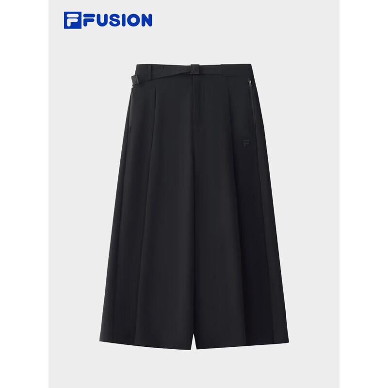 FILA FUSION Women s Woven Cropped Wide-Leg Pants S