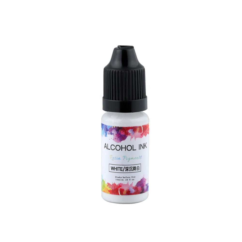 10ml Epoxy Resin Diffusion Pigment Resin Pigment Alcohol Ink Liquid Colorant Dye Diffusion Ink for Epoxy Dyeing Jewelry Making