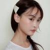 triangle hair pin - ivory