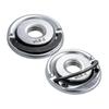 2x Quick Release Self-Locking Flange Nut for 5/8-11 Angle Grinder, Steel Pressing Plate for Fast Disc Changes, 12000 RPM, 48.5mm