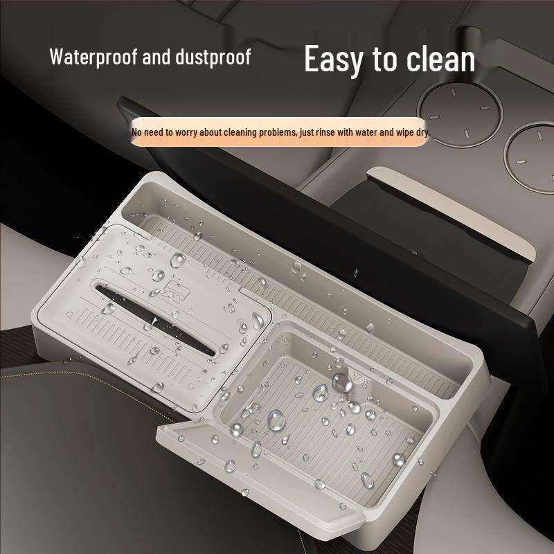 Compatible with YU7 Rear Storage Box, Console Tissue Box, Car Interior & Accessories.