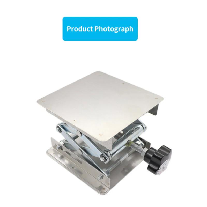 200x200mm Masă de router din oțel inoxidabil pentru prelucrarea lemnului, laborator de gravură, suport de ridicare, platformă, bănci pentru prelucrarea lemnului