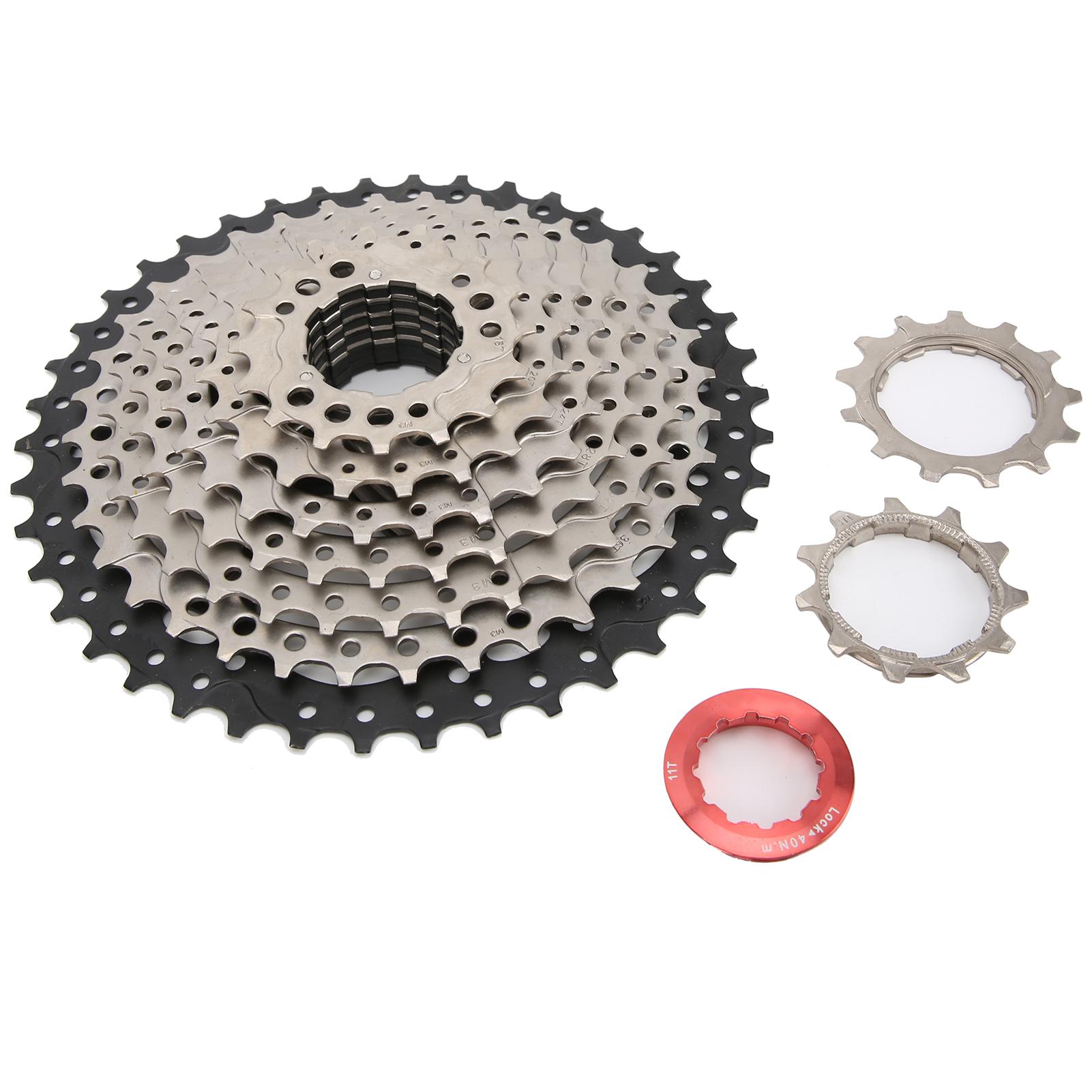 Igeteck Ztto 9 Speed Cassette 11‑42T Mountain Bike Freewheel Cassette Sprocket For Road Bicycle