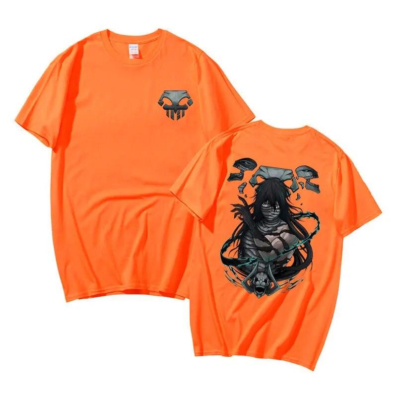 Anime Bleach Kurosaki Ichigo Tričko Unisex Unisexga Harajuku Oversized trička Topy Unisex Bavlněné tričko Unisex Vintage Streetwear
