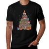 Otter Christmas Tree Funny Christmas Gift TShirt Running Gym Short Sleeve Sports Tee TShirt