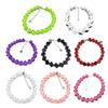 Colorful Acrylic Dice Beads Necklace Stretch Choker Funny Party Game  Necklace Jewelry Gift for Women Girls