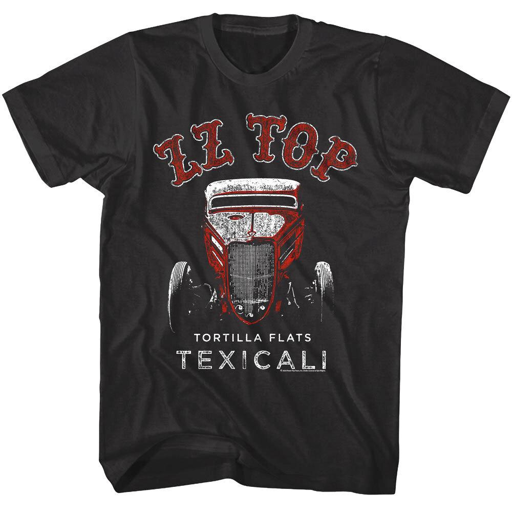 

ZZ Top Tortilla Flats Men s T Shirt Car Garage Album Rock Band Concert Tour 3XL