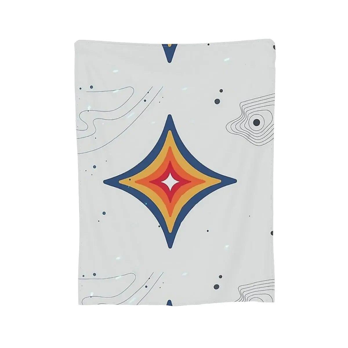 

Одеяло для игрового стола Starfield, мягкое теплое фланелевое одеяло, постельное белье для кровати, гостиной, пикника, путешествия, домашний диван 75x100cm 30x40in