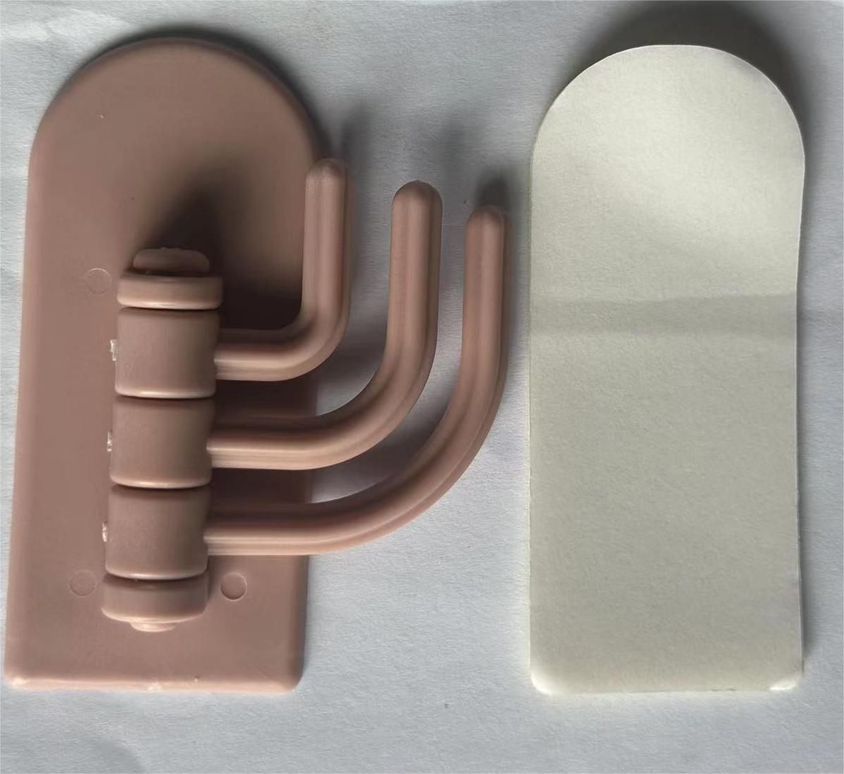 

Креативні мультиплікаційні гачки з трьома гачками Милі пластикові тварини Самоклеюча настінна вішалка, що обертається, Липкий гачок Стелаж для зберігання