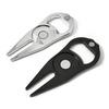 Zinc Alloy Golf Divot Repair Tool Bottle Opener Magnetic Ball Marker Holder Metal Green Fork Tool Golf Accessories Men Women Golfer Enthusiasts Gift