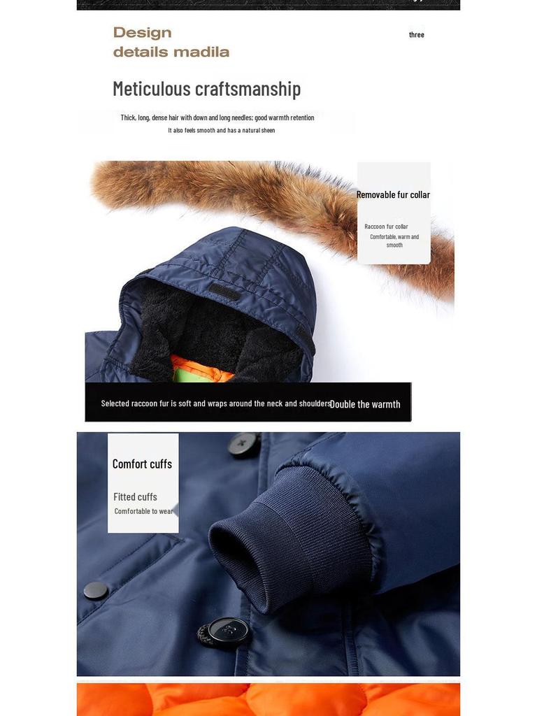 Men's Autumn-Winter Hooded Casual MA1 Air Force Pilot Jacket