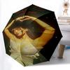 Rain Dance Fantasy Automatic Umbrella - Suitable Travel Outdoor Portable Umbrella Birthday Gift Daily Essentials