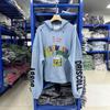 Paly Hollywood SS26 Loose Drop Shoulder Hoodie Mens Washed Faded Cotton Sweatshirt