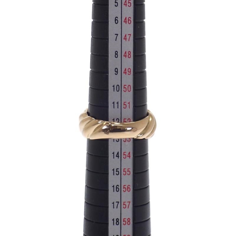 Chaumet #12(JP Size) Ring K18 Yellow Gold/lapis Lazuli Women