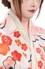 Mobbunny Perfect for Fireworks Summer and Photo Easy To and Includes Flower Hair Set In Pink with Cherry Blossom Women's Yukata/Furisode Set,