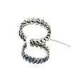 Artistic Wheat Ear Open Ring - Retro & Trendy Alloy Jewelry for Men and Women