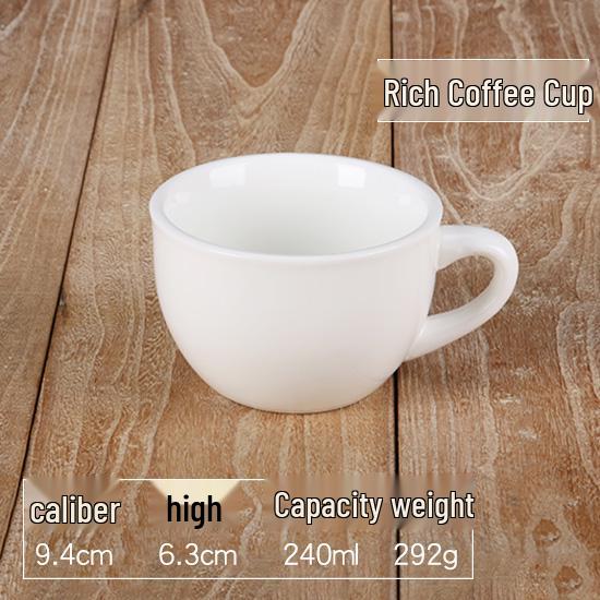 Elegant White Ceramic Coffee Cup & Saucer Set with Spoon – Ideal for Home or Hotel Use