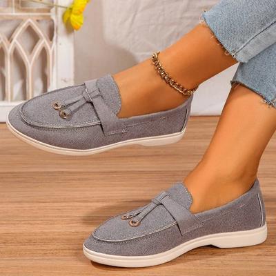 Fashion Plus Size 43 Women Loafers Casual Shoes for Women Slip On Ladies Flats Brand Flat Shoes Leather Cashmere Single Shoes Women