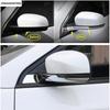 Side Door Rearview Mirror Rubbing Strip Decoration Sequ Cover Trim For Jeep Compass 2017 - 2024 Chrome Accessories Exterior