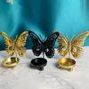 Electroplated Butterfly Candle Holders Unique Iron Candle Stand  Party Gifts