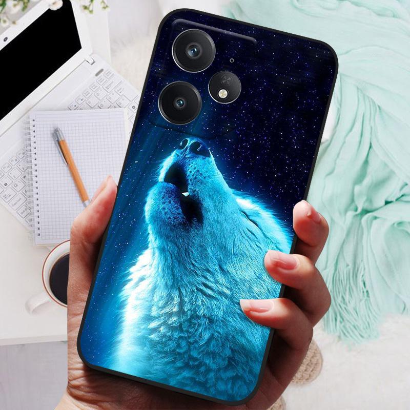 Pro Realme Neo7 Pouzdro Měkký Silikonový Kryt Černý Nárazník TPU Pro Realme Neo 7 Pouzdro Neo7 5G Funda Pouzdra na Telefon Matný Zadní Kryt