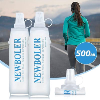 Sports Soft Water Bottle – Foldable Outdoor  Hydration Bottle for  Running & Portable Sports Use