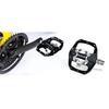 BUCKLOS MTB Pedal for SPD System Bicycle Mixed Pedal Mountain Bike Self-locking Pedals Aluminum Alloy MTB Bike Clipless Pedals