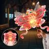 Unfinished Portable Lantern Cartoon Antique Lantern Butterfly Wing Lantern  Educational Toy