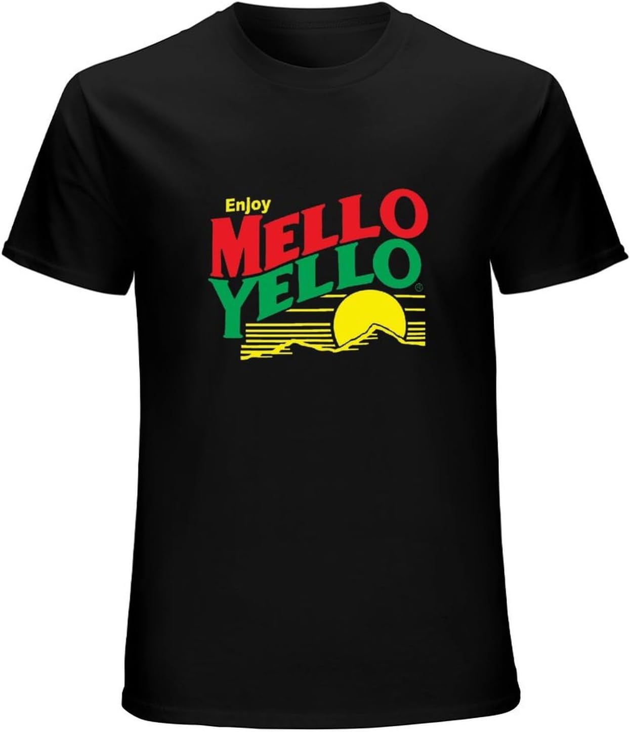 npl Mello Yello Cole Trickle Soda Pop Drink T Shirt 3XL чёрный