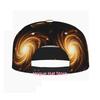 Unisex Flat Brim Baseball Cap Featuring Space Galaxy Planets, Ideal For Hip Hop Streetwear, Skateboarding, Dancing, And Outdoor
