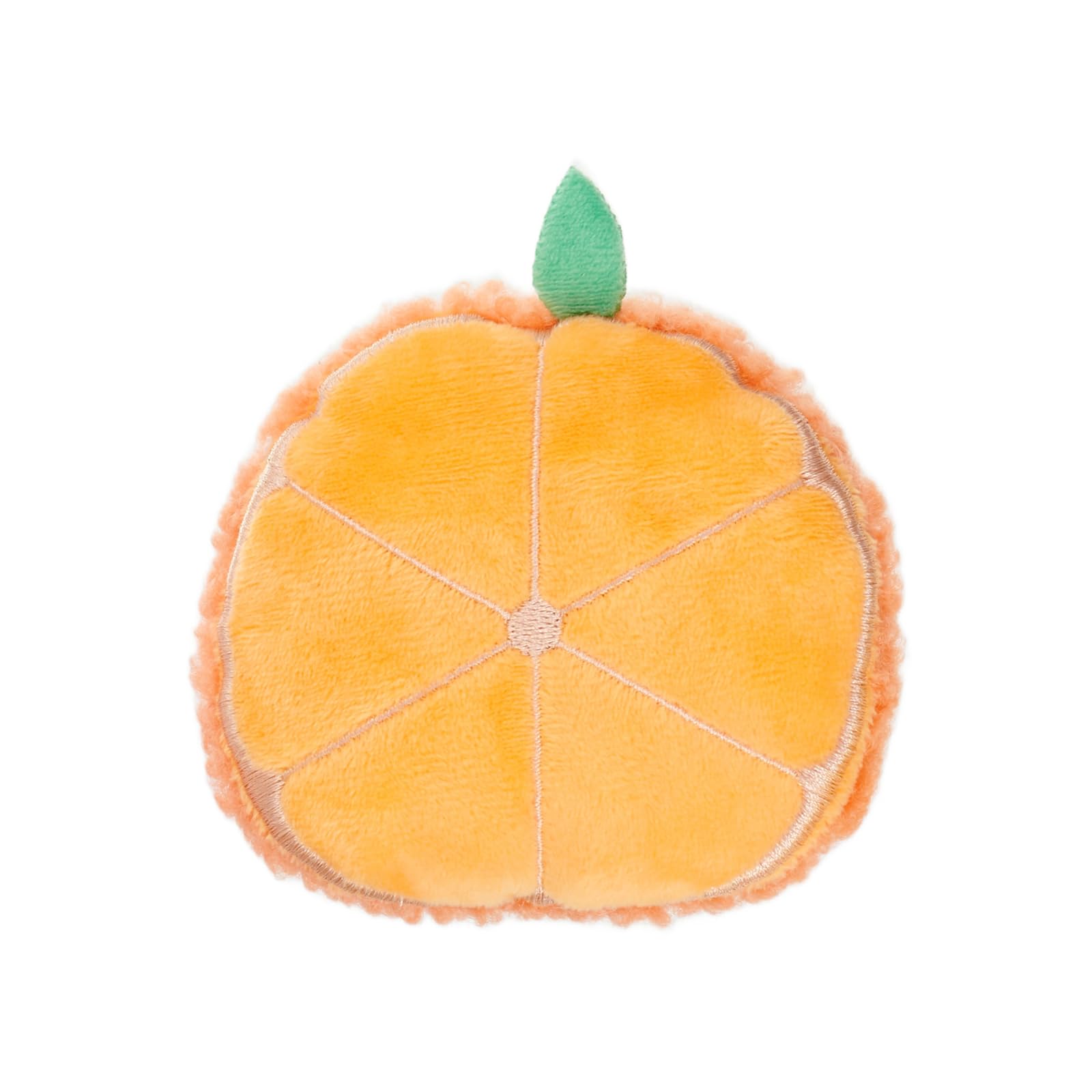 

Mofu Plush Toy with Fruit (Orange) [Safe for Cats] Catnip Plush Toy, Stress Relief, Exercise Relief for Indoor Cats, Solitary Play, Body Pillow, Food
