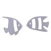 2pcs Fishing Card Decor Metal Cutting Dies for Scrapbooking Embossing Stencils Card Making Craft Decor