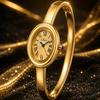 Luxury Brand Oval Women's Watch Stylish Minimalist Ladies Bracelet Quartz Watch Elegant Thin Watches for Woman relogio feminino