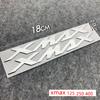 Suitable for XMAX125 250 400 xmax accessories 3D motorcycle logo badge stickers 3D soft adhesive stickers