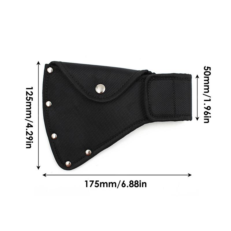 Durable Nylon Ax Axe Blade Cover Waist Hangable Small Hatchet Head Sheath for Outdoor Camping Blade Protection Tools Parts