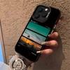 Urban Sunrise Poster Phone Case For iPhone 16 15 14 13 12 11 Pro Max X XS XR 7 8 16 Plus SE2 Shockproof Silicone Soft TPU Cover