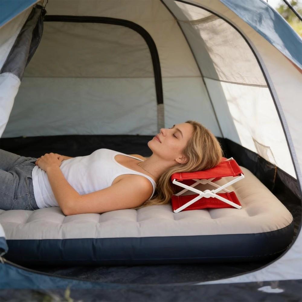 Almohada de Camping de Secado Rápido Portátil para Viajes Tumbona de Playa Reposacabezas Sillón de Descanso Reposacabezas Dormir