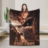 Predator Badlands 2025 Filme Super Warme Decken Büro Plüsch Überwurfdecke Ästhetisch Outdoor Flanell Tagesdecke Sofa Bettbezug