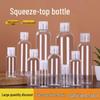 Plastic Flip-Top Refillable Bottle for Toner, Lotion & Hand Sanitizer (10-100ml)