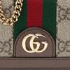 Gucci Ophidia Logo Stripe Web Chain Leather Crossbody Bag Women crossbody bag 625711-96IWG-8745